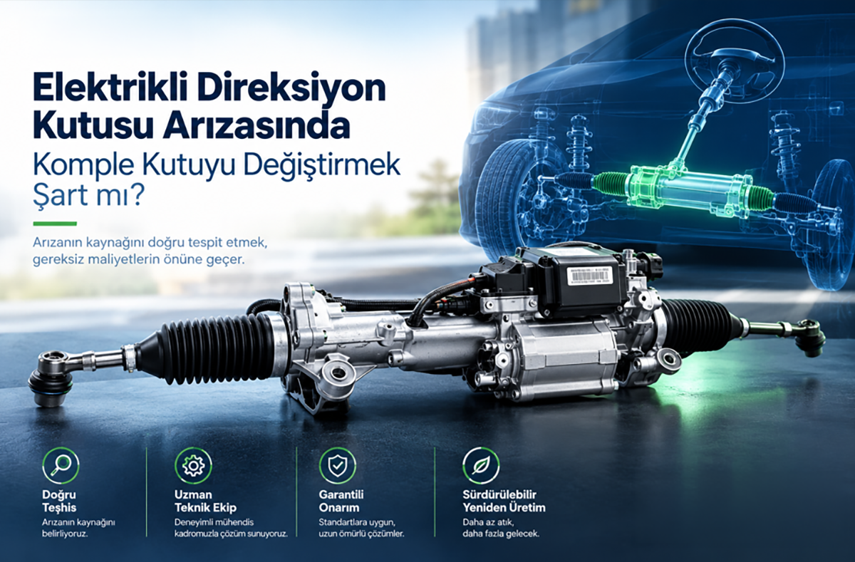 Elektrikli Direksiyon Arızasında Komple Kutuyu Değiştirmek Şart mı? Image